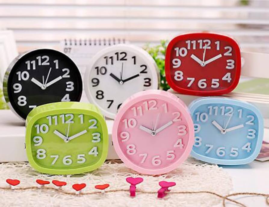 Amazon.co.jp: HJ 目覚まし時計 置き時計 アナログ めざまし トラベル